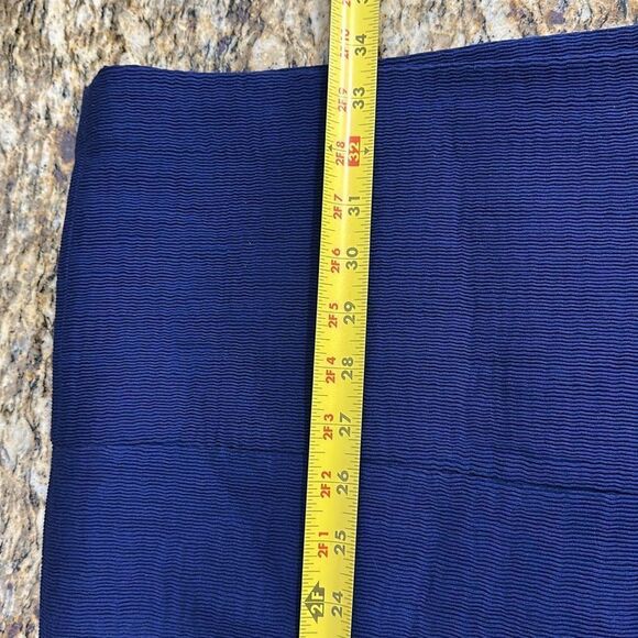 Maje Risette Metallic-Trimmed Textured V- Neck Shift Dress Size L - Picture 11 of 12